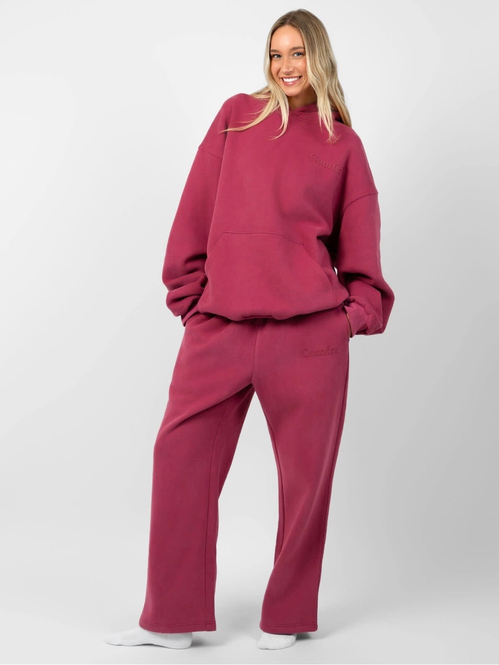 Comfrt Minimalist Straight Leg Sweatpants Size S - Picture 10 of 12